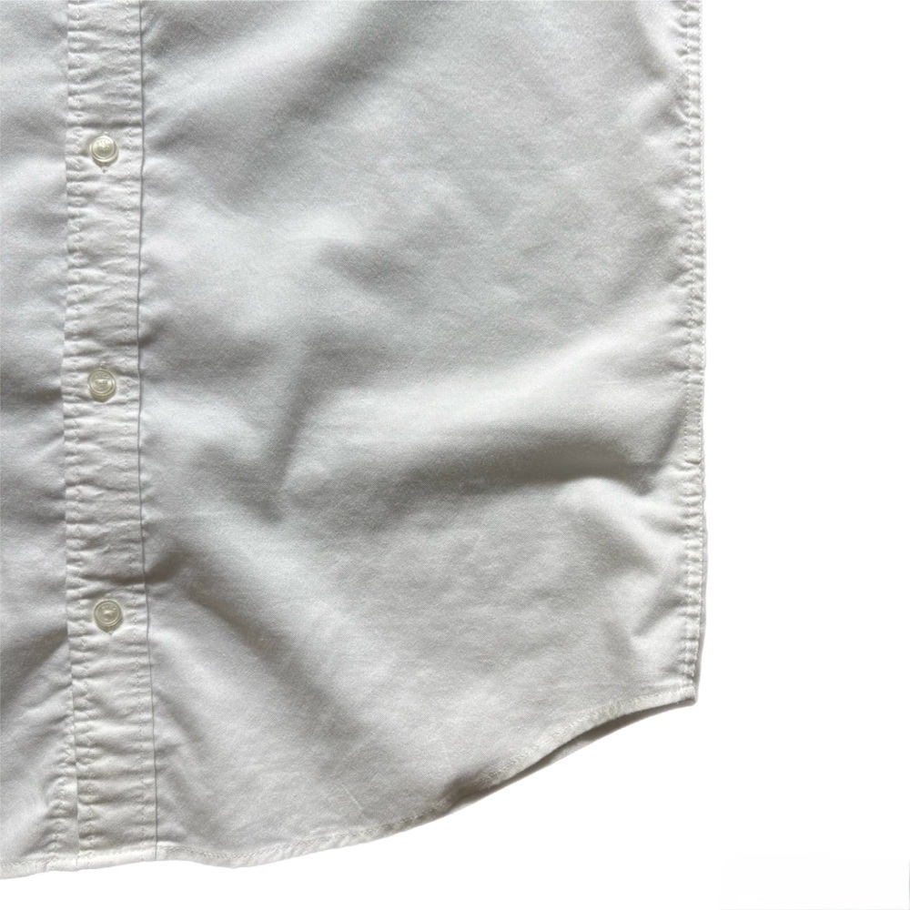 RVCA Men's White Casual Button Down Shirt - Picture 4 of 8